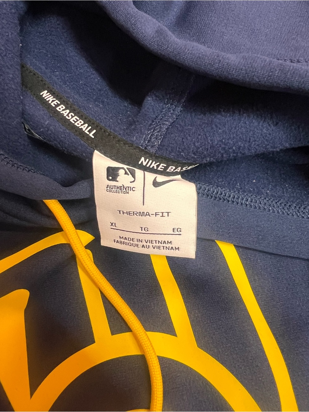 Nike Milwaukee Brewers Long Sleeve Hoodie - Picture 3 of 3